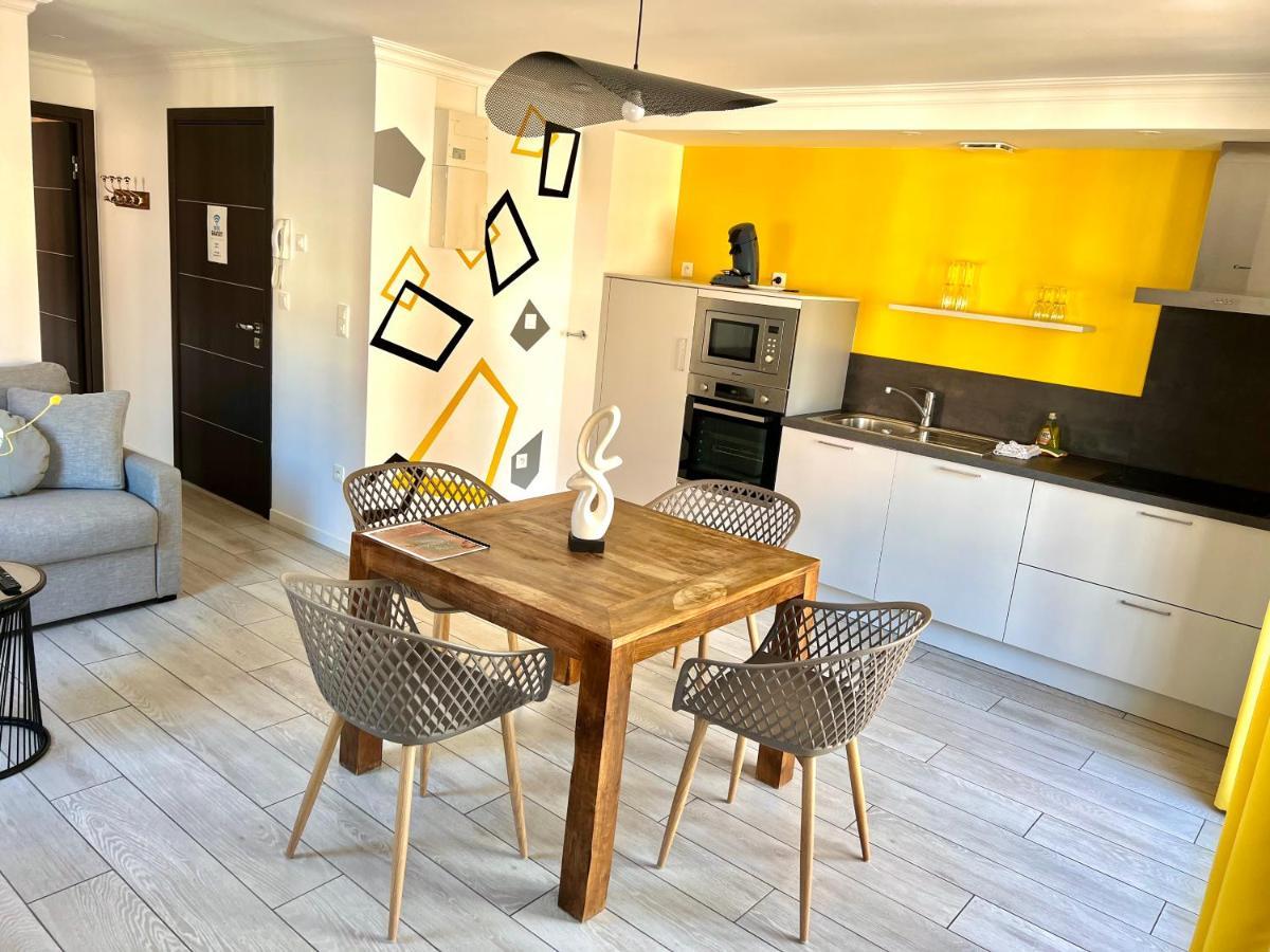 Plage A 50M Appartement Reves Etoiles Villa Les Bains De Mers Exterior foto